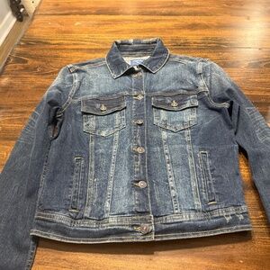 Distress Denim Jacket